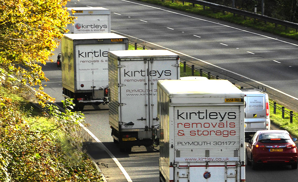 Kirtley Removals Lorries